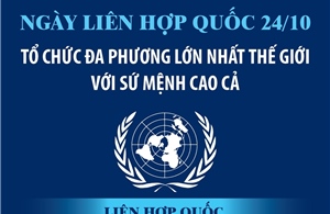 Ngày Liên hợp quốc 24/10: Tổ chức đa phương lớn nhất thế giới với sứ mệnh cao cả