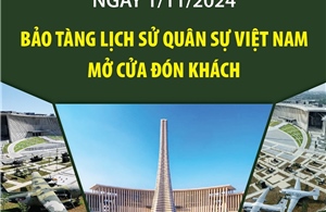 Ngày 1/11/2024, Bảo tàng Lịch sử Quân sự Việt Nam mở cửa đón khách