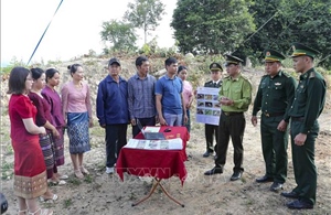 Người dân biên giới Việt - Lào chung tay bảo vệ rừng