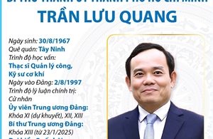 Bí thư Thành ủy Thành phố Hồ Chí Minh Trần Lưu Quang