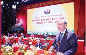 Ba quan điểm chỉ đạo của Tổng Bí thư Tô Lâm tại Đại hội đại biểu Đảng bộ MTTQ, các đoàn thể Trung ương lần thứ I