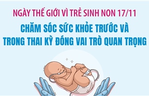 Ngày thế giới vì trẻ sinh non 17/11