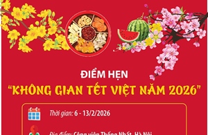 Điểm hẹn 'Không gian Tết Việt năm 2026'