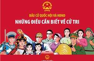 Bầu cử Quốc hội và HĐND: Những điều cần biết về cử tri