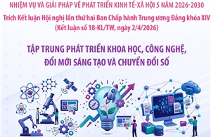 Nhiệm vụ và giải pháp về phát triển kinh tế - xã hội 5 năm 2026-2030