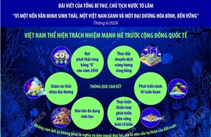 Việt Nam thể hiện trách nhiệm mạnh mẽ trước cộng đồng quốc tế