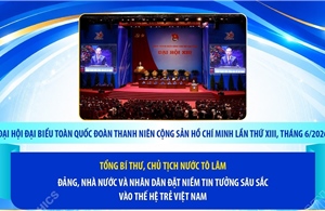 Tổng Bí thư, Chủ tịch nước Tô Lâm: Đảng, Nhà nước và Nhân dân đặt niềm tin tưởng sâu sắc vào thế hệ trẻ Việt Nam
