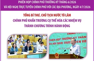 Chính phủ khẩn trương cụ thể hóa các nhiệm vụ thành chương trình hành động