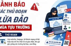 Cảnh báo các thủ đoạn lừa đảo mùa tựu trường