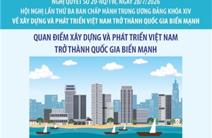 Nghị quyết số 20-NQ/TW: Quan điểm về xây dựng và phát triển Việt Nam trở thành quốc gia biển mạnh