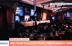 Lãnh đạo thế giới lên án bạo lực sau vụ nổ súng tại sự kiện của Nhà Trắng 