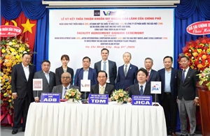 TDM ký kết khoản vay quốc tế để mở rộng Nhà máy nước Bàu Bàng