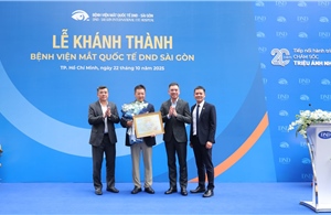 Khánh thành Bệnh viện Mắt Quốc tế DND Sài Gòn  