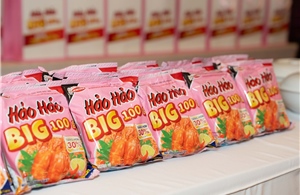  Thấu hiểu nhu cầu khách hàng, Acecook Việt Nam ra mắt Hảo Hảo BIG 100 g với khối lượng tịnh tăng hơn 30%