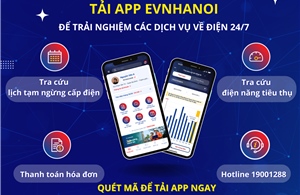 App EVNHANOI - &#39;Trợ thủ&#39; đắc lực giúp người dân kiểm soát điện năng