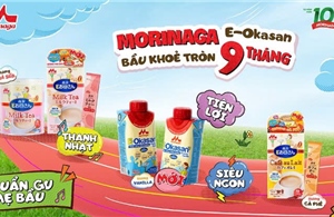 Cải tiến mới &#39;chuẩn gu&#39; mẹ bầu từ Morinaga E-Okasan
