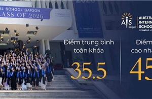 AIS Saigon lập kỷ lục IB với hai học sinh đạt điểm tuyệt đối