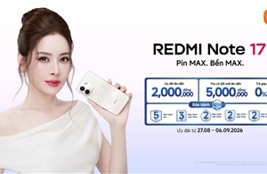 Xiaomi ra mắt REDMI Note 17 Series và dải AIoT mới