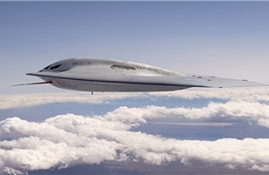 Mỹ lần đầu công khai ảnh bay thử của máy bay ném bom hạt nhân tối mật 