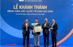 Đưa vào hoạt động bệnh viện chuyên khoa mắt DND chuẩn quốc tế tại TP.HCM