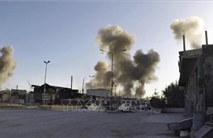 Syria tố Israel không kích căn cứ không quân 