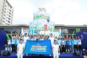 Kỷ lục &#39;Biểu tượng hội thao gắn BIB lớn nhất Việt Nam&#39;