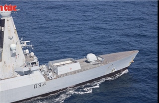 Houthi tuyên bố tấn công tàu khu trục HMS Diamond của Hải quân Anh ở Biển Đỏ