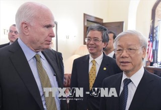 Đại sứ Việt Nam tại Mỹ: Thượng nghị sĩ John McCain đi tiên phong thúc đẩy quan hệ hai nước