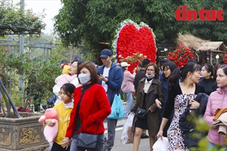Khai mạc Lễ hội hoa và Festival nông sản, sản phẩm OCOP tại huyện Mê Linh