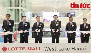 Khai trương tổ hợp thương mại lớn nhất của Lotte ở Việt Nam