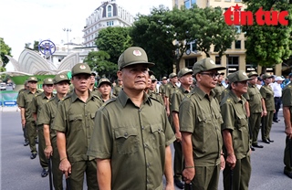 Hà Nội ra mắt lực lượng tham gia bảo vệ an ninh trật tự ở cơ sở