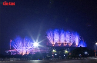 Sơ duyệt màn pháo hoa nghệ thuật quy mô lớn tại Mỹ Đình