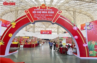 Hội chợ Mùa Xuân 2026 trước giờ khai mạc