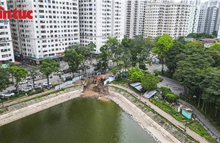 Hà Nội lắp trạm bơm tại công viên, giảm áp lực ngập úng mùa mưa