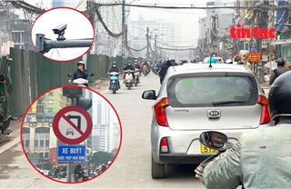 Hà Nội: Ô tô lưu thông tuyến La Thành - Voi Phục cần lưu ý để tránh bị xử phạt