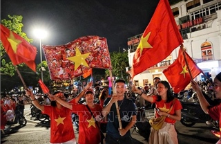 Người dân Thủ đô ăn mừng đội tuyển vào chung kết ASEAN Cup 2026
