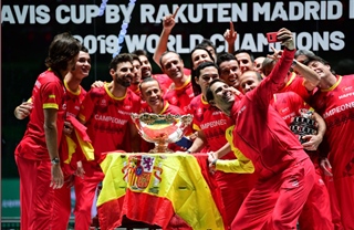 ‘Hoàng đế’ Nadal giúp Tây Ban Nha đăng quang Davis Cup 2019