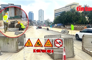 Vành đai 1 Hà Nội tăng tốc về đích năm 2026, đã hoàn thành một đoạn thảm nhựa