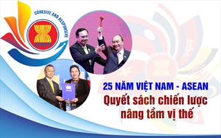 25 năm Việt Nam - ASEAN: Quyết sách chiến lược nâng tầm vị thế