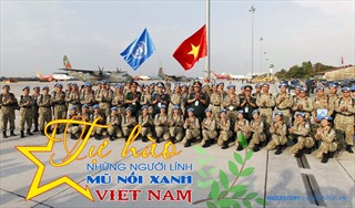 Tự hào những người lính ‘Mũ nồi xanh’ Việt Nam 