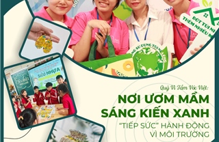 Nơi &#39;ươm mầm&#39; sáng kiến xanh, &#39;tiếp sức&#39; hành động vì môi trường