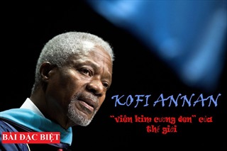 Kofi Annan – &#39;viên kim cương đen&#39; của thế giới