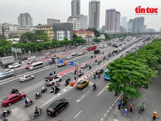 Hà Nội thông xe hai cầu vượt thép Mai Dịch trong đêm