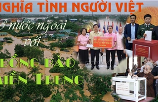 Nghĩa tình người Việt ở nước ngoài với đồng bào miền Trung