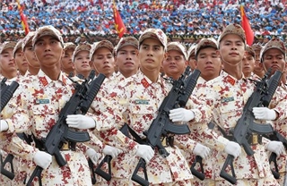 Diễu binh A80: Các khối Công an nhân dân