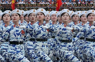 Diễu binh A80: Các khối Quân đội nhân dân Việt Nam