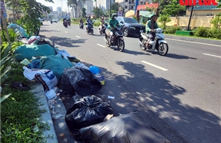 TP Hồ Chí Minh: Rác thải đổ bừa bãi trên nhiều tuyến đường gây ô nhiễm môi trường