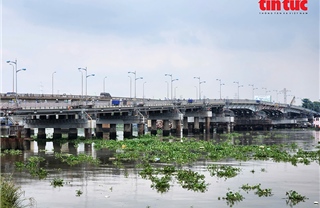 TP Hồ Chí Minh: Cầu Bình Triệu 1 đã hoàn tất nâng cao thêm 1,1m, cuối tháng 11 thông xe
