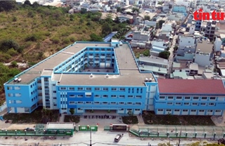 Trường Trần Đại Nghĩa xây trên nghĩa trang Bình Hưng Hòa sắp khánh thành