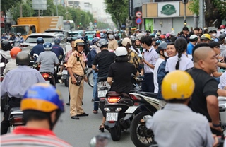 TP Hồ Chí Minh: Tăng cường bảo đảm giao thông phục vụ kỳ thi tuyển sinh lớp 10